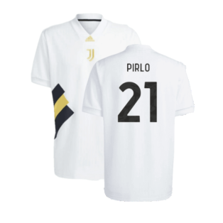 2023-2024 Juventus Icon Jersey (White) (PIRLO 21)