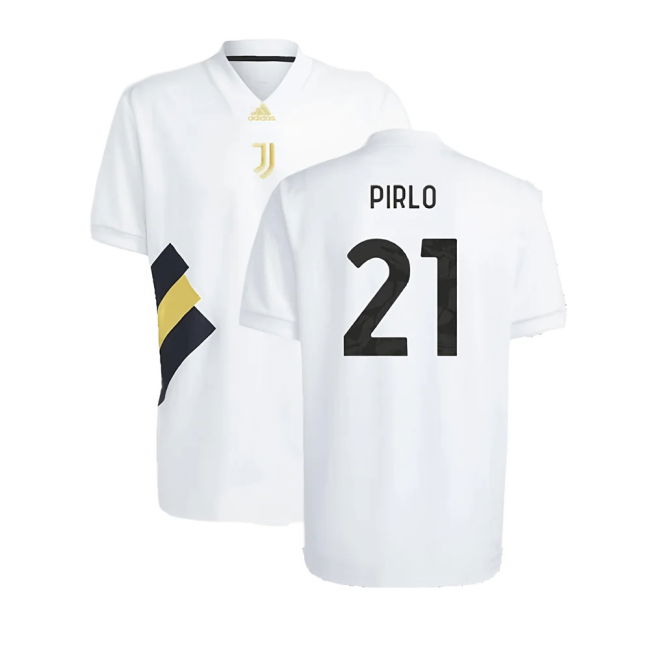 2023-2024 Juventus Icon Jersey (White) (PIRLO 21)