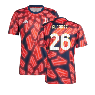 2023-2024 Juventus Pre Match Shirt (Night Indigo) (Alcaraz 26)