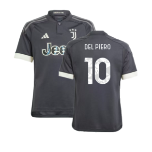 2023-2024 Juventus Third Shirt (Kids) (DEL PIERO 10)