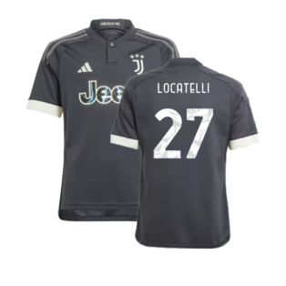 2023-2024 Juventus Third Shirt (Kids) (LOCATELLI 27)