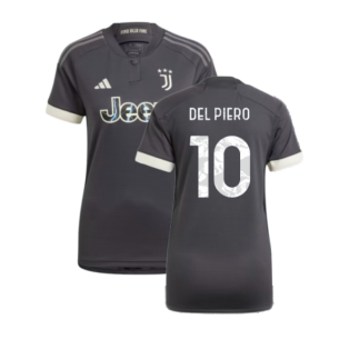 2023-2024 Juventus Third Shirt (Ladies) (DEL PIERO 10)