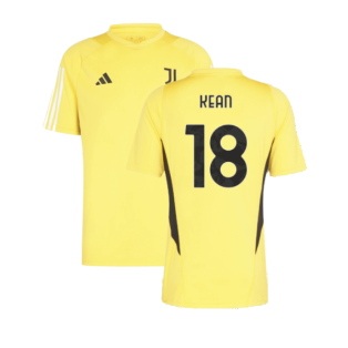 2023-2024 Juventus Training Shirt (Bold Gold) (KEAN 18)