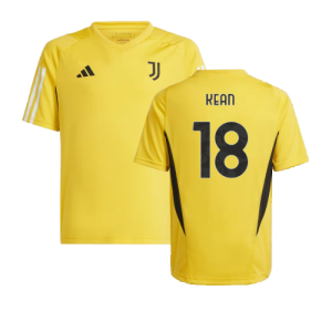 2023-2024 Juventus Training Shirt (Bold Gold) - Kids (KEAN 18)