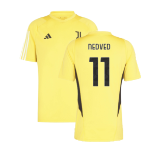 2023-2024 Juventus Training Shirt (Bold Gold) (NEDVED 11)