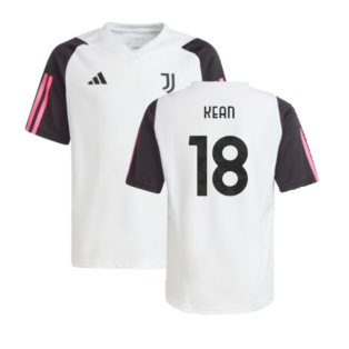 2023-2024 Juventus Training Shirt (White) - Kids (KEAN 18)