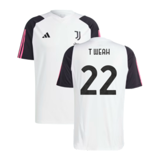 2023-2024 Juventus Training Shirt (White) (T WEAH 22)