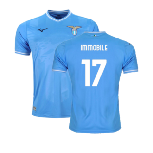 2023-2024 Lazio Home Shirt (Immobile 17)