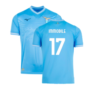 2023-2024 Lazio Home Shirt (Kids) (Immobile 17)