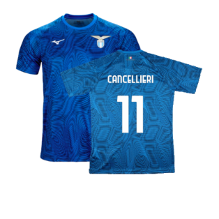 2023-2024 Lazio Pre-Match Jersey (Royal) (Cancellieri 11)