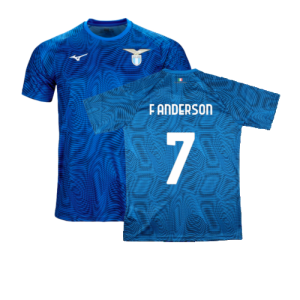 2023-2024 Lazio Pre-Match Jersey (Royal) (F Anderson 7)