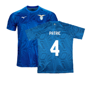 2023-2024 Lazio Pre-Match Jersey (Royal) (Patric 4)