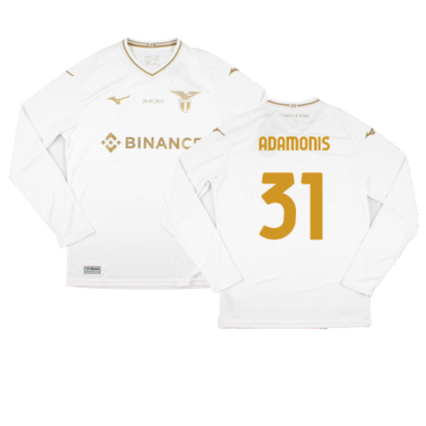 2023-2024 Lazio Special Edition Goalkeeper Shirt (White) (Adamonis 31)