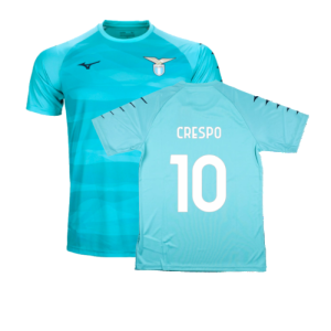 2023-2024 Lazio Training Shirt (Azure) (Crespo 10)