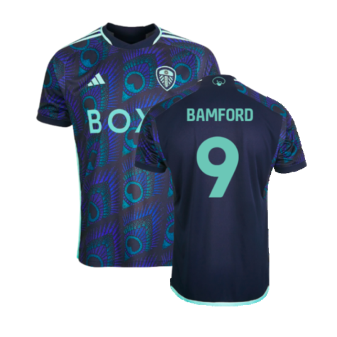 2023-2024 Leeds United Away Shirt (BAMFORD 9)