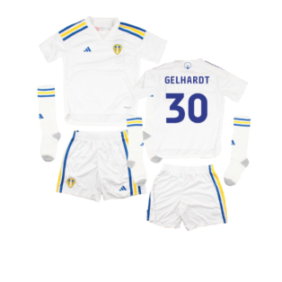 2023-2024 Leeds United Home Mini Kit (GELHARDT 30)
