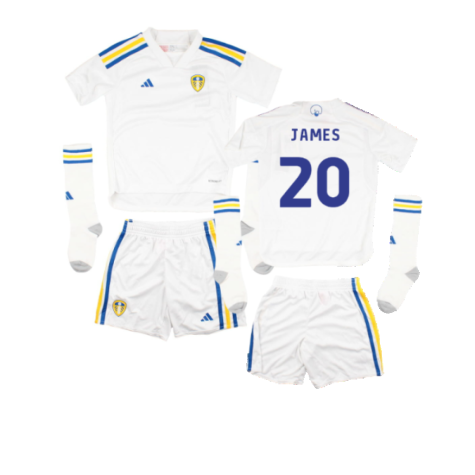 2023-2024 Leeds United Home Mini Kit (JAMES 20)