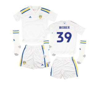 2023-2024 Leeds United Home Mini Kit (WOBER 39)