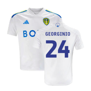 2023-2024 Leeds United Home Shirt (Kids) (GEORGINIO 24)