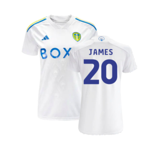 2023-2024 Leeds United Home Shirt (Ladies) (JAMES 20)