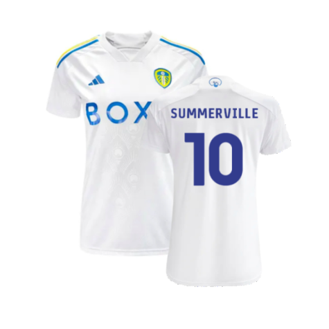 2023-2024 Leeds United Home Shirt (Ladies) (SUMMERVILLE 10)