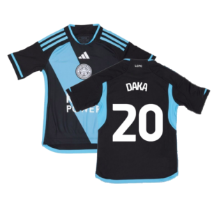 2023-2024 Leicester City Away Shirt (Kids) (Daka 20)