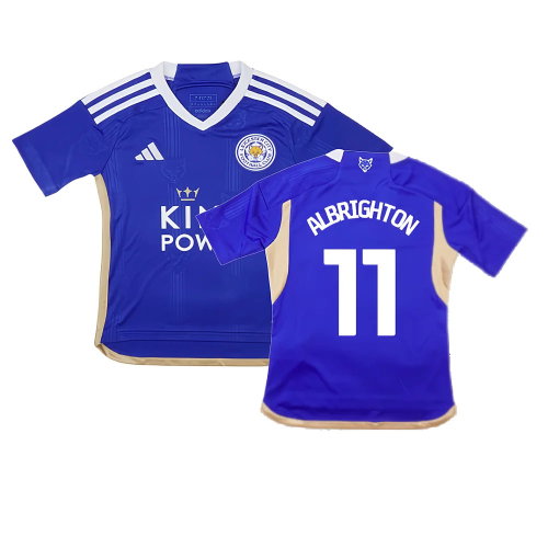 2023-2024 Leicester City Home Shirt (Kids) (Albrighton 11)