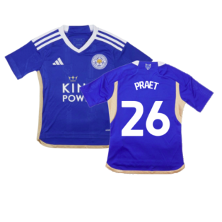 2023-2024 Leicester City Home Shirt (Kids) (Praet 26)