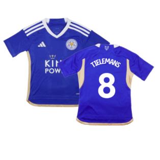 2023-2024 Leicester City Home Shirt (Kids) (Tielemans 8)