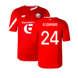 2023-2024 Lille Home Shirt (B Soumare 24)