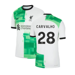 2023-2024 Liverpool Away Authentic Shirt (Carvalho 28)