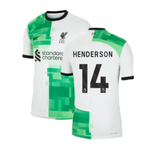 2023-2024 Liverpool Away Authentic Shirt (Henderson 14)