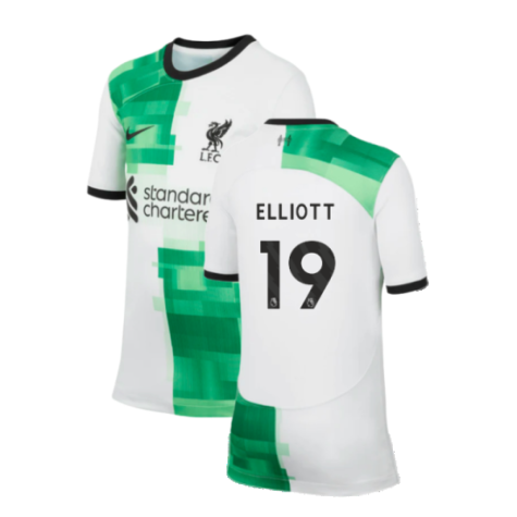 2023-2024 Liverpool Away Shirt (Kids) (Elliott 19)