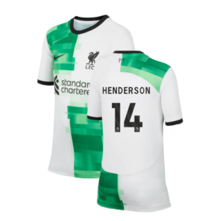 2023-2024 Liverpool Away Shirt (Kids) (Henderson 14)