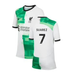 2023-2024 Liverpool Away Shirt (Kids) (Suarez 7)