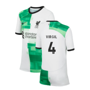 2023-2024 Liverpool Away Shirt (Kids) (Virgil 4)
