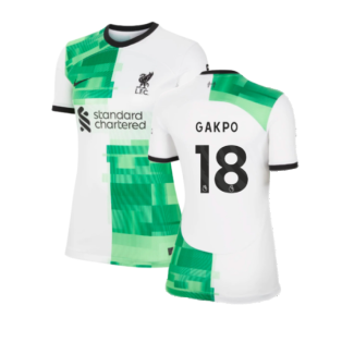 2023-2024 Liverpool Away Shirt (Ladies) (Gakpo 18)
