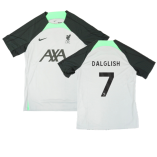 2023-2024 Liverpool Dri-Fit Strike Training Shirt (Grey) (Dalglish 7)