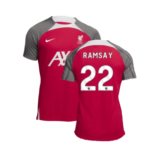 2023-2024 Liverpool Dri-Fit Strike Training Shirt (Red) (Ramsay 22)
