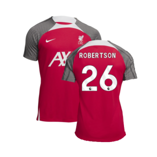 2023-2024 Liverpool Dri-Fit Strike Training Shirt (Red) (Robertson 26)