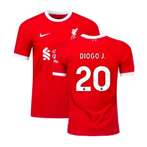 2023-2024 Liverpool Home Dri-Fit ADV Match Shirt (Diogo J. 20)