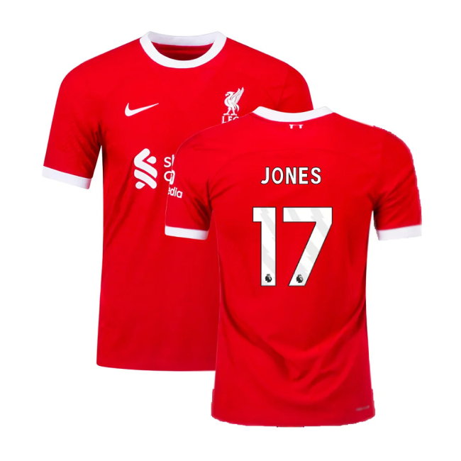 2023-2024 Liverpool Home Dri-Fit ADV Match Shirt (Jones 17)