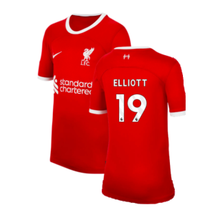 2023-2024 Liverpool Home Shirt (Kids) (Elliott 19)