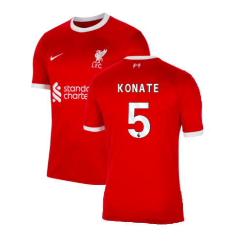 2023-2024 Liverpool Home Shirt (Konate 5)