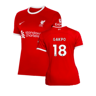 2023-2024 Liverpool Home Shirt (Ladies) (Gakpo 18)