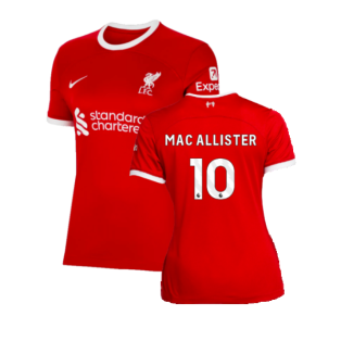 2023-2024 Liverpool Home Shirt (Ladies) (Mac Allister 10)