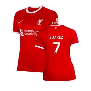 2023-2024 Liverpool Home Shirt (Ladies) (Suarez 7)