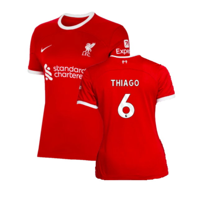 2023-2024 Liverpool Home Shirt (Ladies) (Thiago 6)