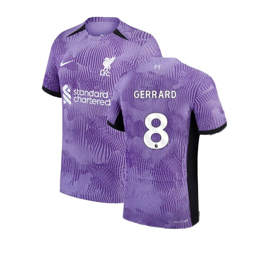 2023-2024 Liverpool Third Authentic Match Shirt (Gerrard 8)