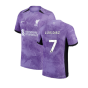 2023-2024 Liverpool Third Authentic Match Shirt (Luis Diaz 7)